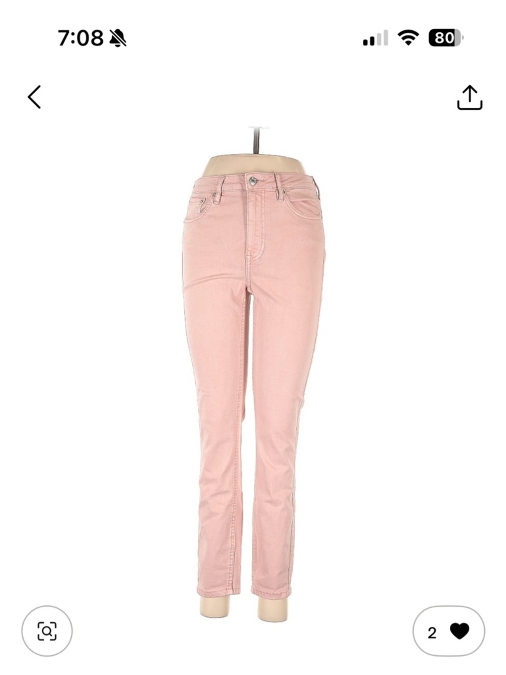 Calvin Klein Jeans Women's Blush Straight Leg Jeans